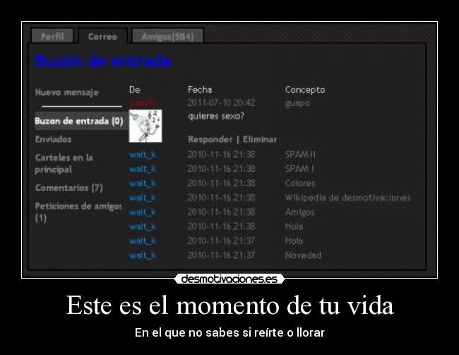 Este es el momento de tu vida -