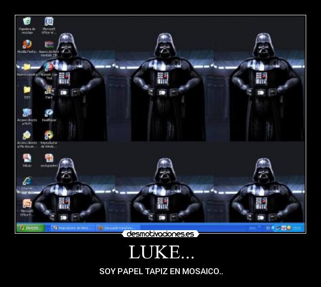 LUKE... - SOY PAPEL TAPIZ EN MOSAICO..