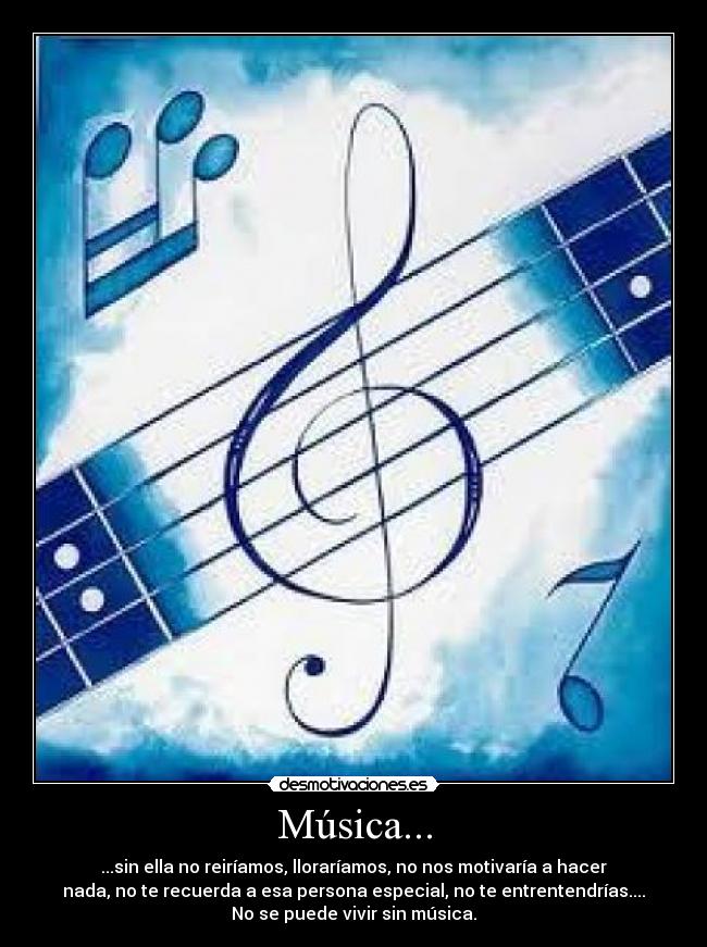 Música... - 