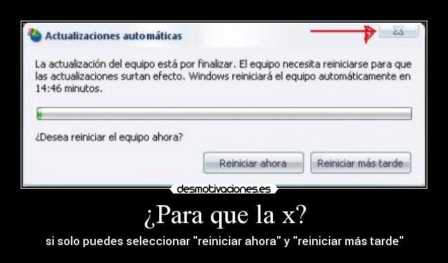 ¿Para que la x? - 