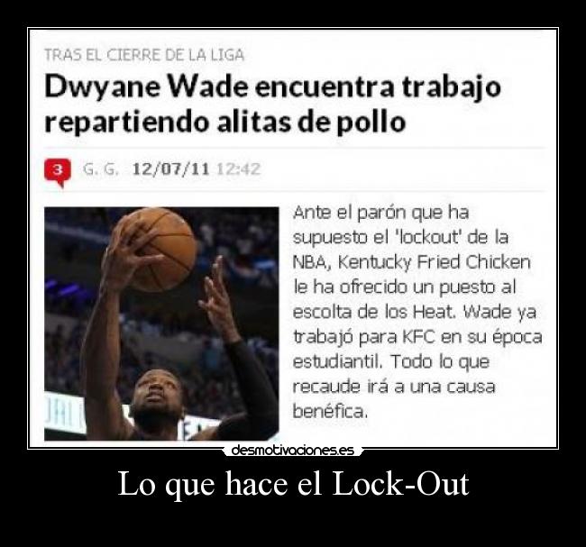 Lo que hace el Lock-Out -