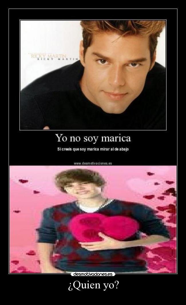 ¿Quien yo? -