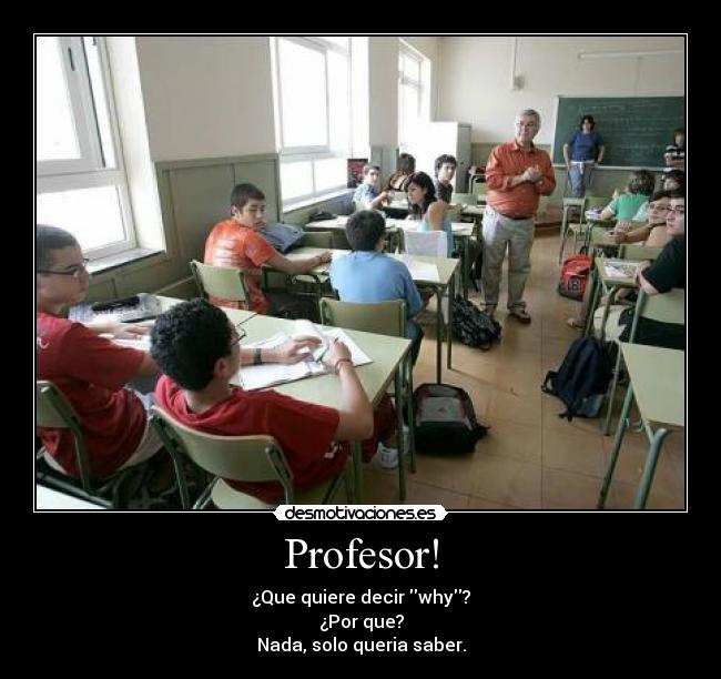 Profesor! -