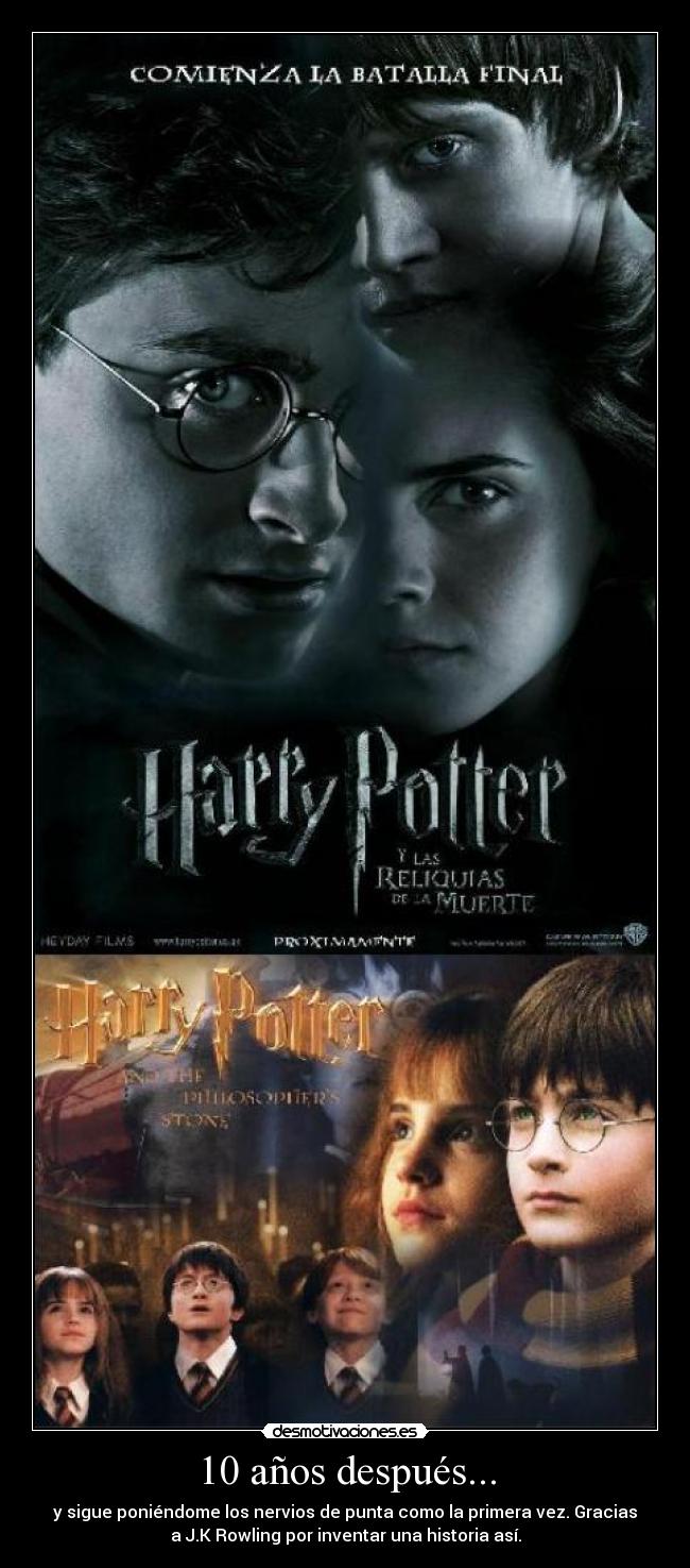 carteles harrypotter desmotivaciones