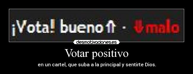 Votar positivo - 