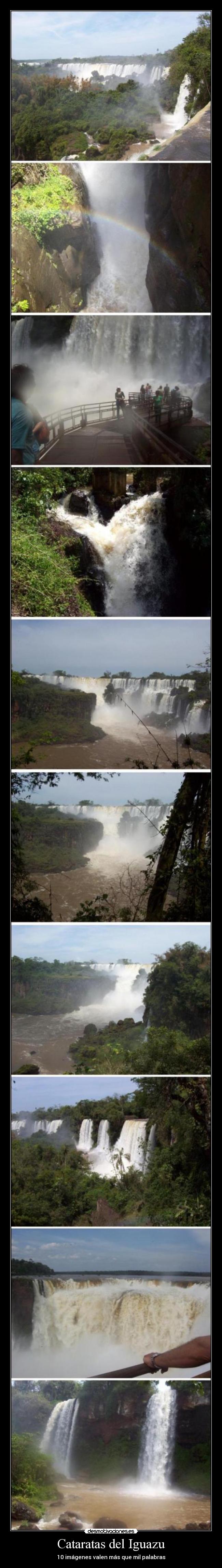 carteles cataratas del iguazu desmotivaciones