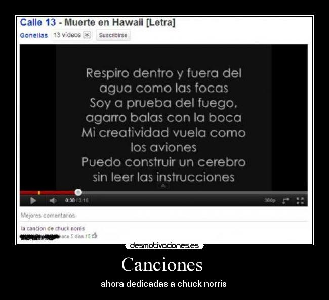 Canciones  - 