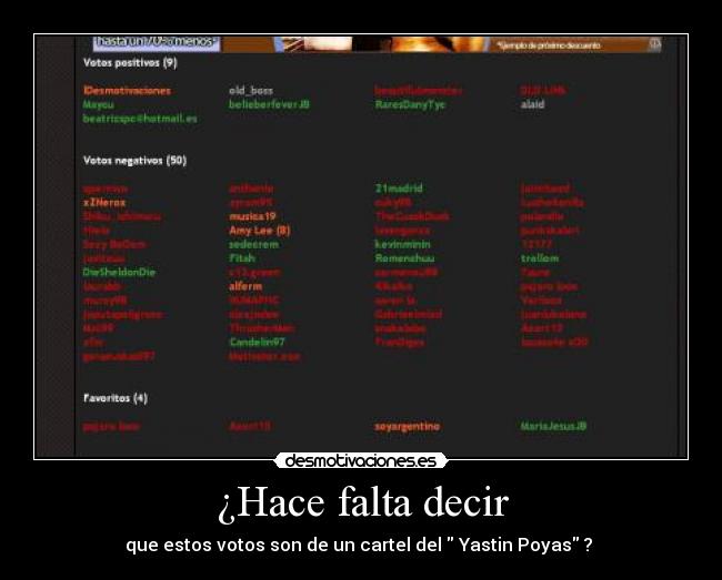¿Hace falta decir -