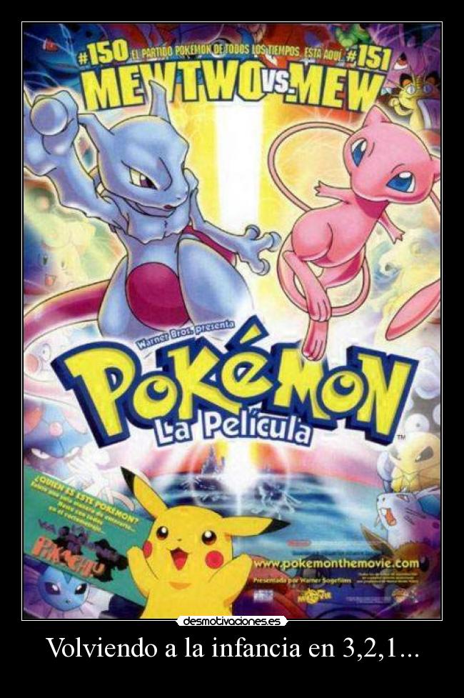 Volviendo a la infancia en 3,2,1... - 