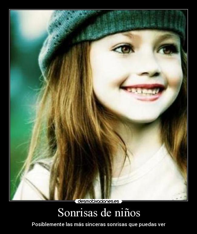 Sonrisas de niños - 