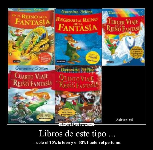 Libros de este tipo ... -