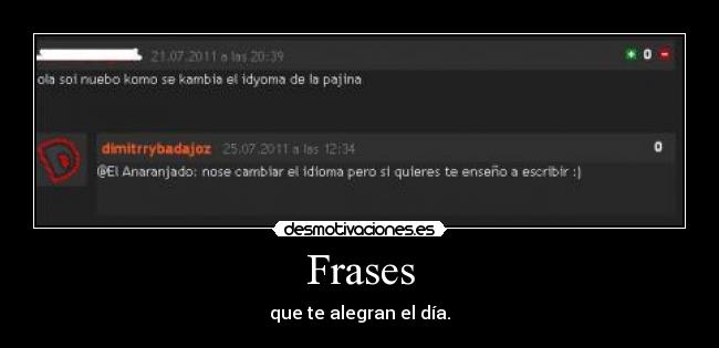 Frases -