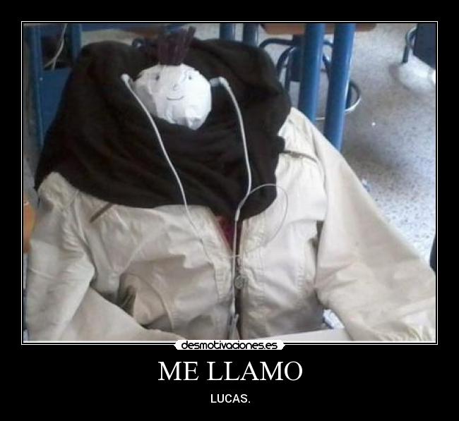 ME LLAMO - LUCAS.