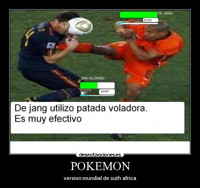 POKEMON - version:mundial de suth africa
