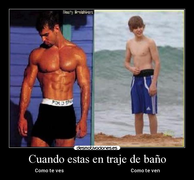 Cuando estas en traje de baño - 