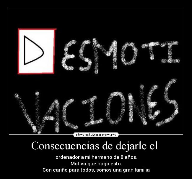 Consecuencias de dejarle el -