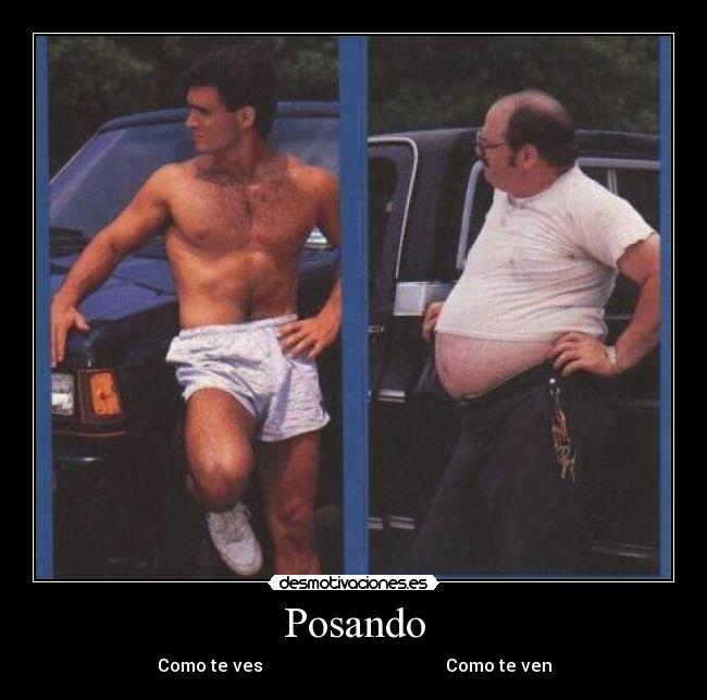 Posando -