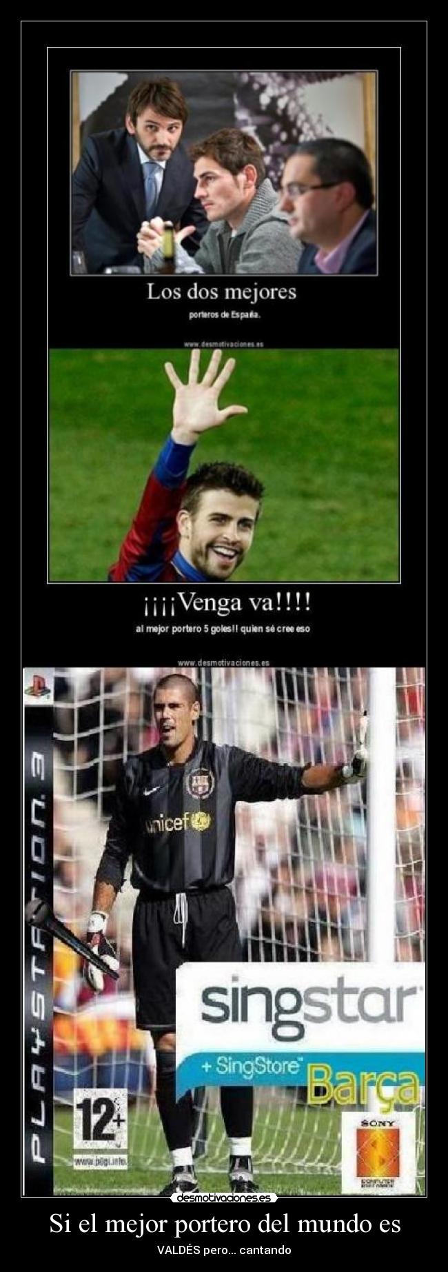 Si el mejor portero del mundo es - 