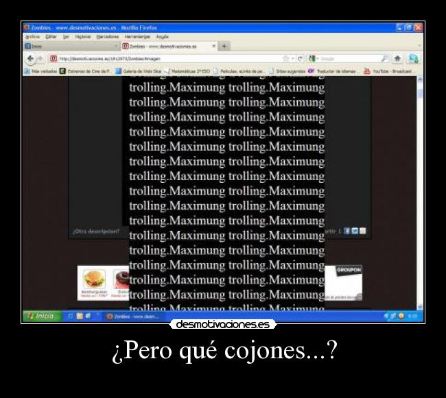 ¿Pero qué cojones...? - 