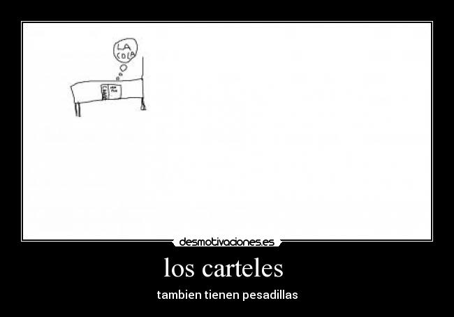 los carteles  - 