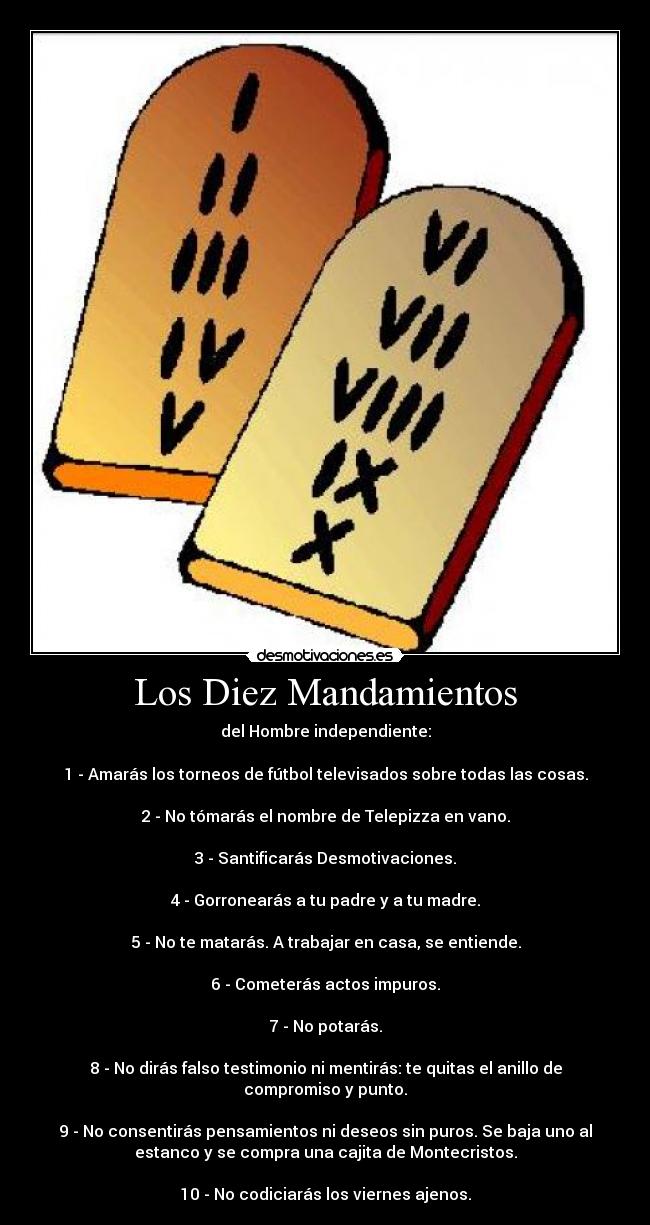 Los Diez Mandamientos - 