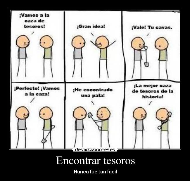Encontrar tesoros -