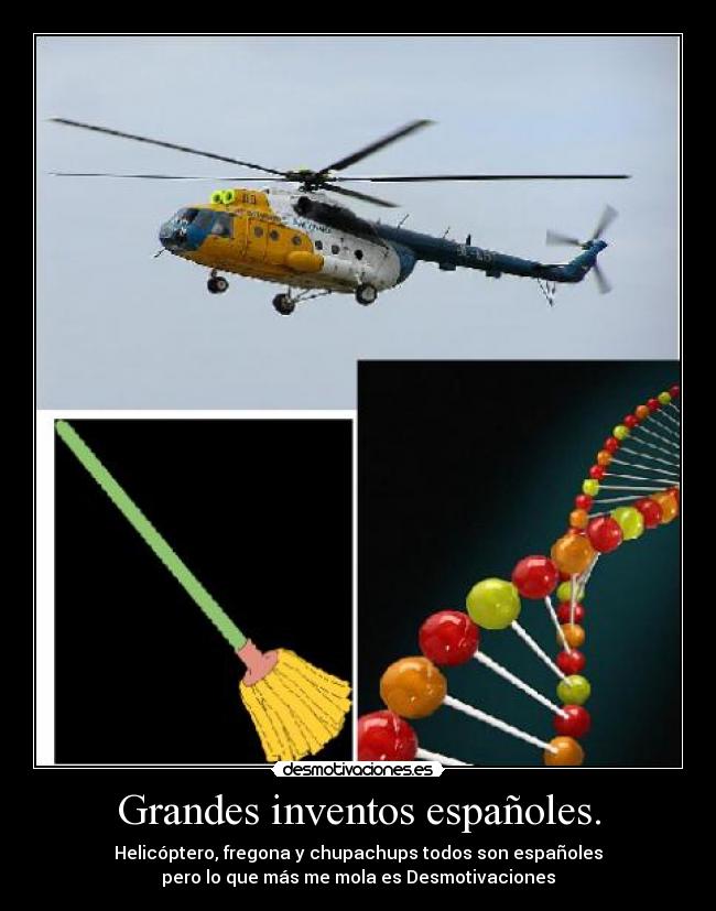 Grandes inventos españoles. - 