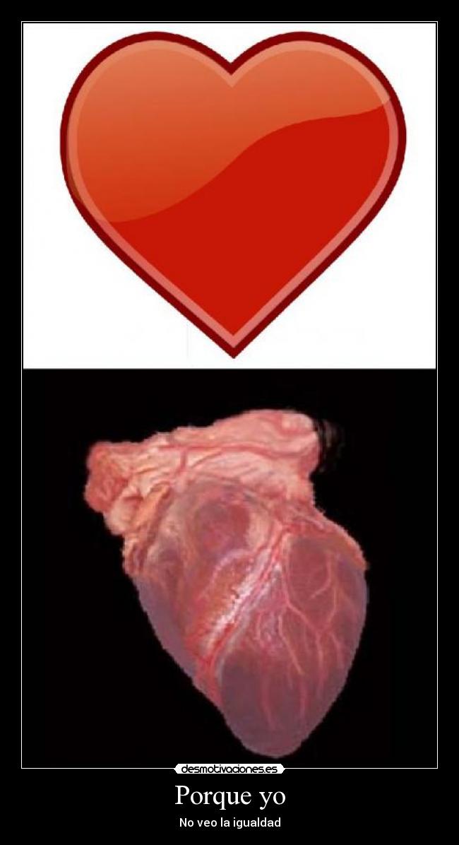 Porque yo - No veo la igualdad
