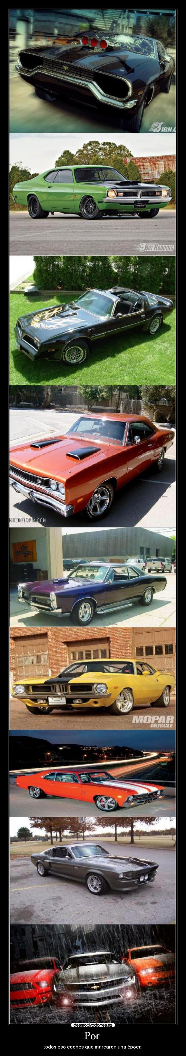 Por - todos eso coches que marcaron una época