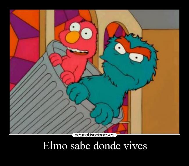 Elmo sabe donde vives -