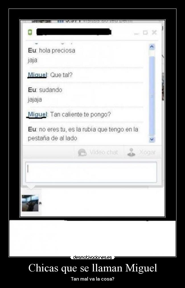Chicas que se llaman Miguel - 