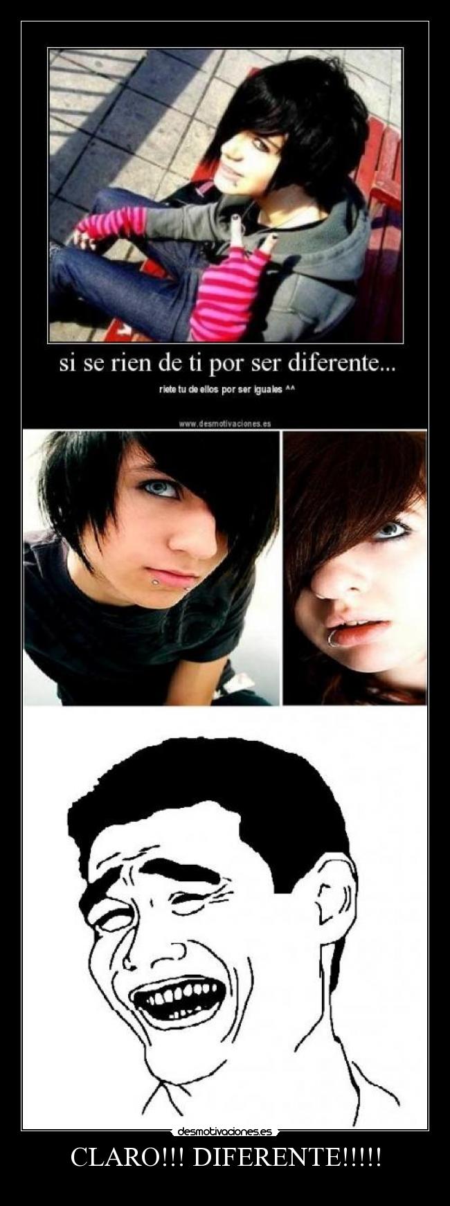 CLARO!!! DIFERENTE!!!!! -