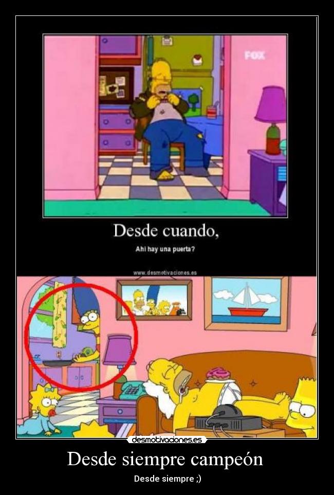 Desde siempre campeón -