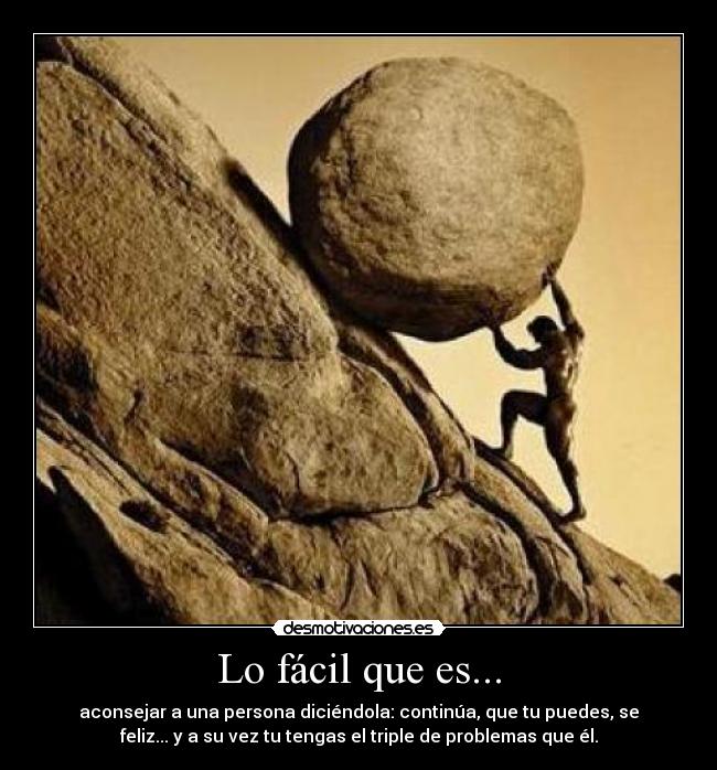 Lo fácil que es... - 
