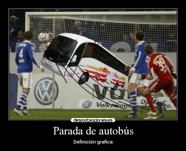 Parada de autobús - Definición grafica