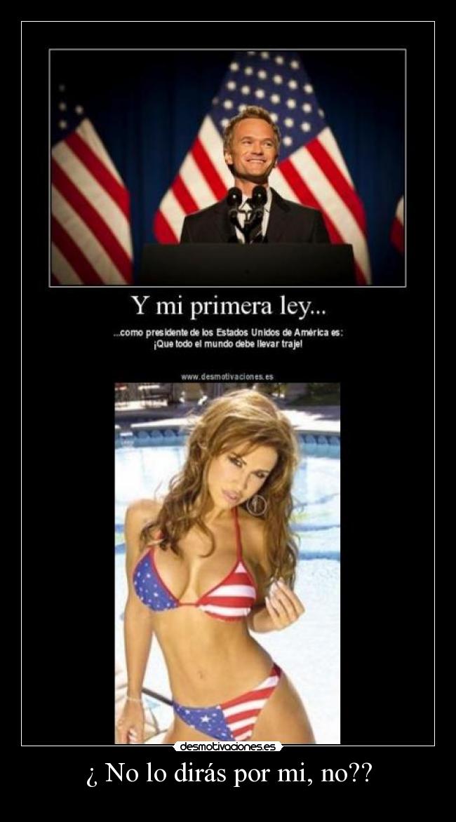 ¿ No lo dirás por mi, no?? - 