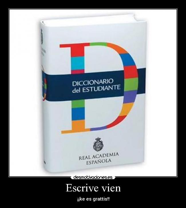Escrive vien -