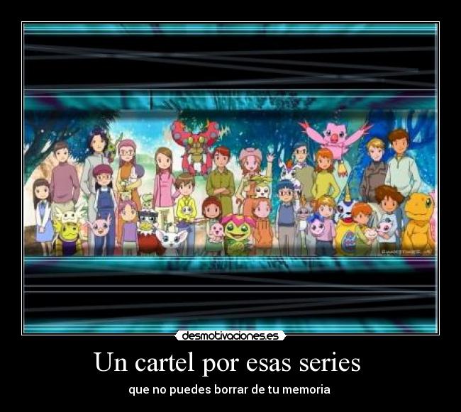 Un cartel por esas series  - 