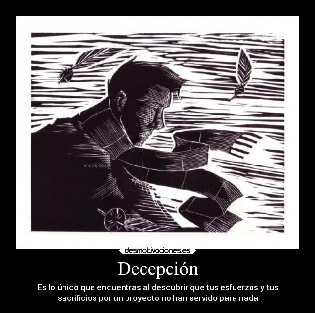 Decepción -