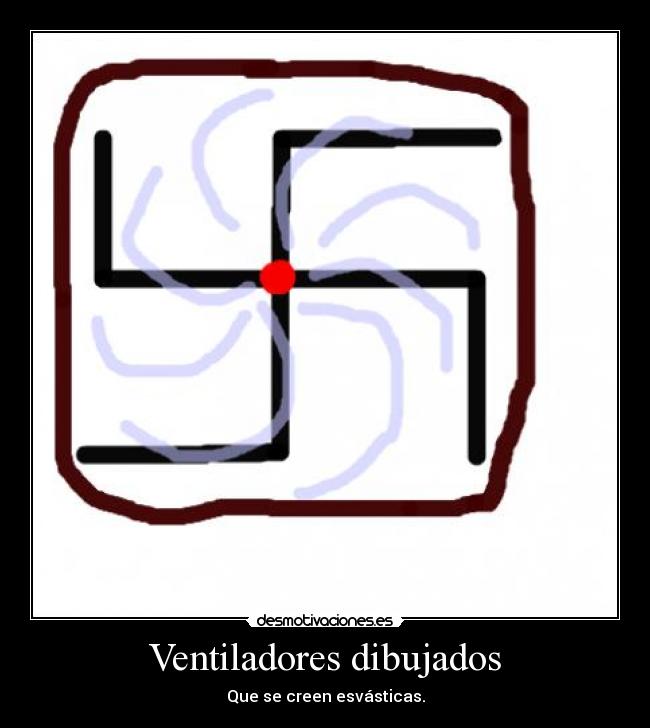 Ventiladores dibujados - 