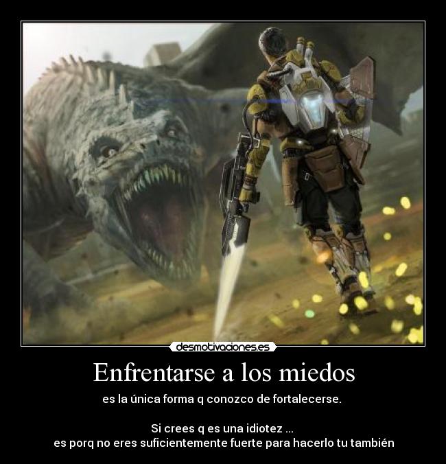 Enfrentarse a los miedos - 