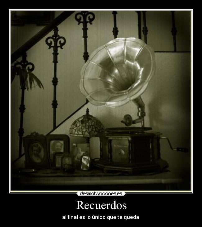 carteles recuerdos recuerdos desmotivaciones