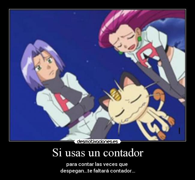 Si usas un contador - 