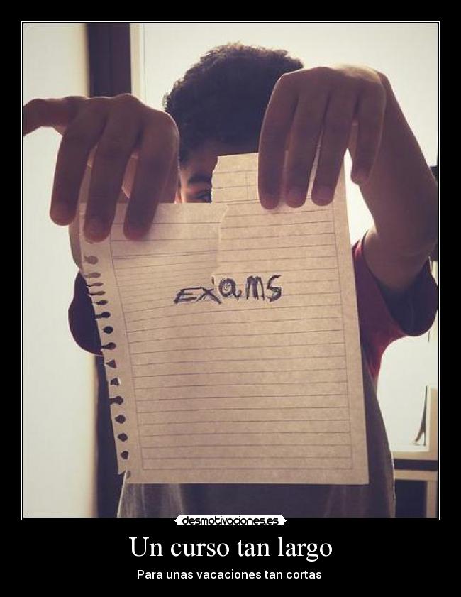 Un curso tan largo - 