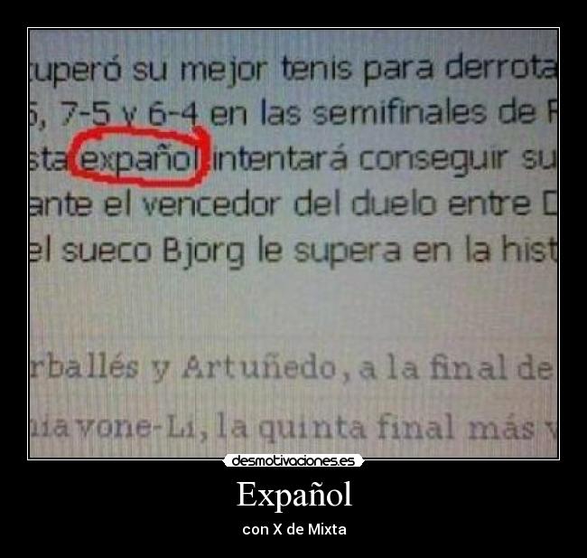 Expañol -