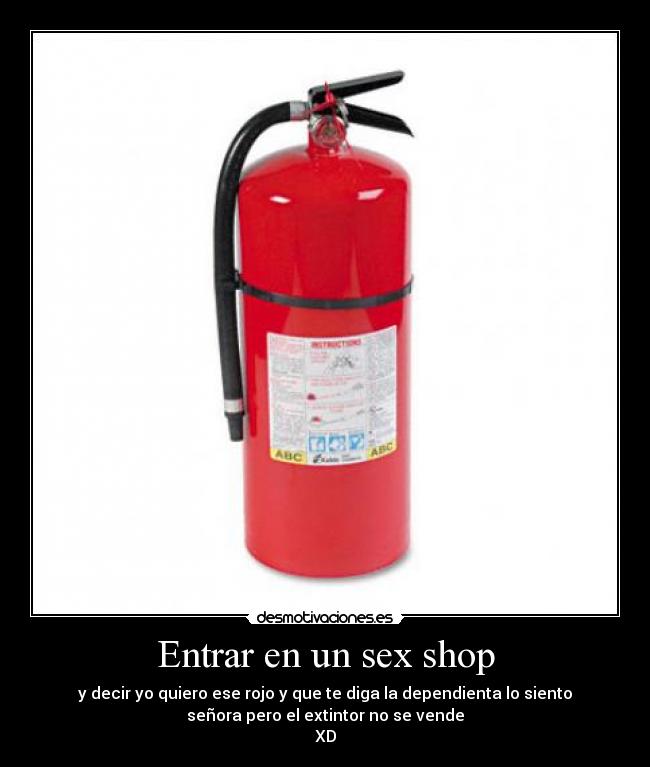 Entrar en un sex shop - 