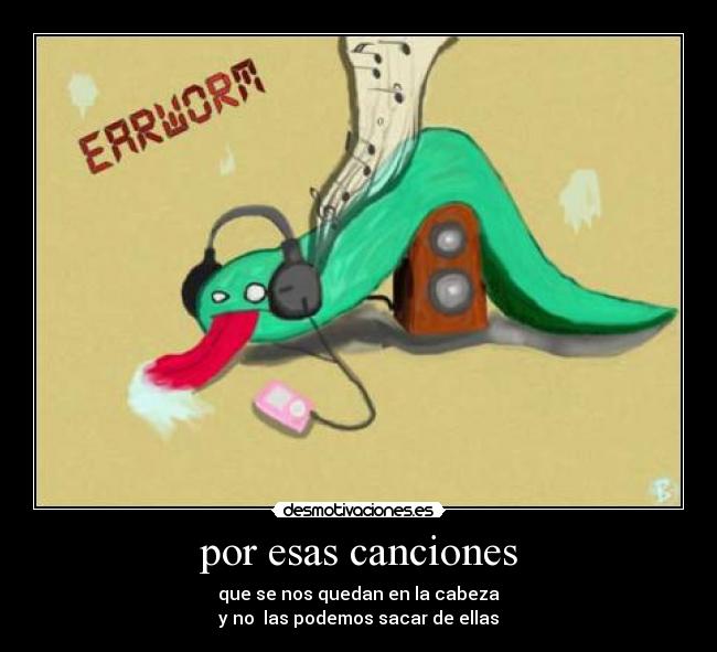 por esas canciones -