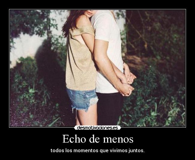 Echo de menos - 