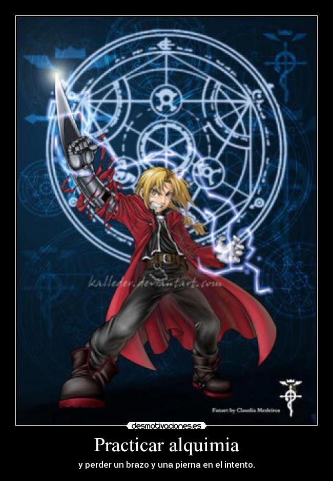 Practicar alquimia -