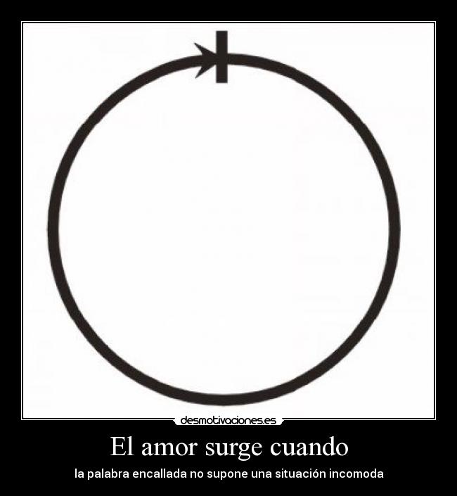 El amor surge cuando - 